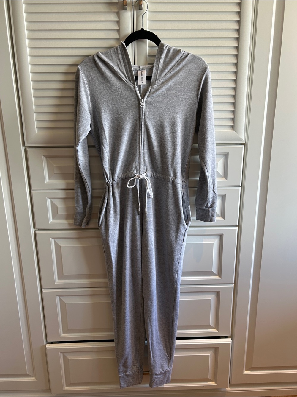 Smash + Tess Heather Gray Romper